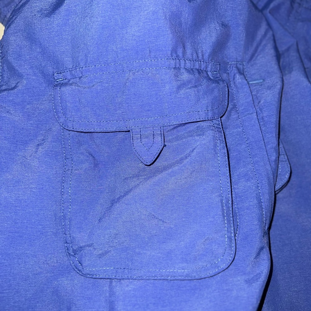 Orvis Men’s Long Sleeve Multi Pockets Fishing Royal Blue Shirt SZ XL - Picture 9 of 14